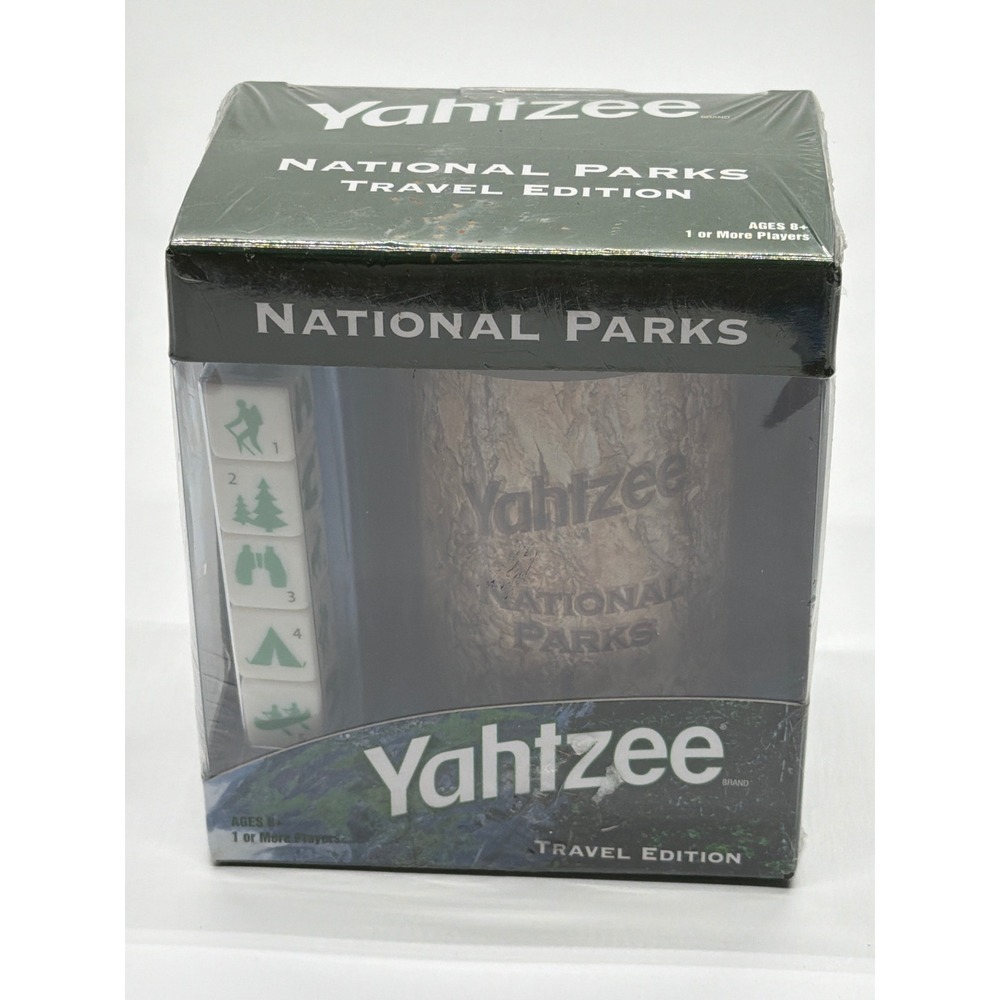 Yahtzee National Parks Travel‎ Edition Dice Game New Sealed USAopoly 2009